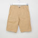 Posh Clothing Flat-Front Cotton Shorts with Pockets-Shorts-thumbnail-0