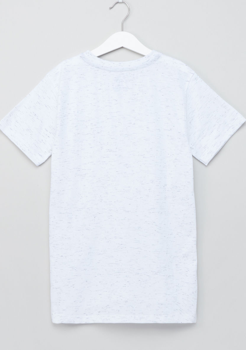 Posh Printed Chest Pocket Detail T-shirt-T Shirts-image-2