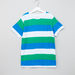 Posh Striped Short Sleeves T-shirt-T Shirts-thumbnail-0