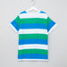 Posh Striped Short Sleeves T-shirt-T Shirts-thumbnail-2