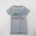 Posh Clothing Graphic Print Round Neck T-shirt with Short Sleeves-T Shirts-thumbnail-0