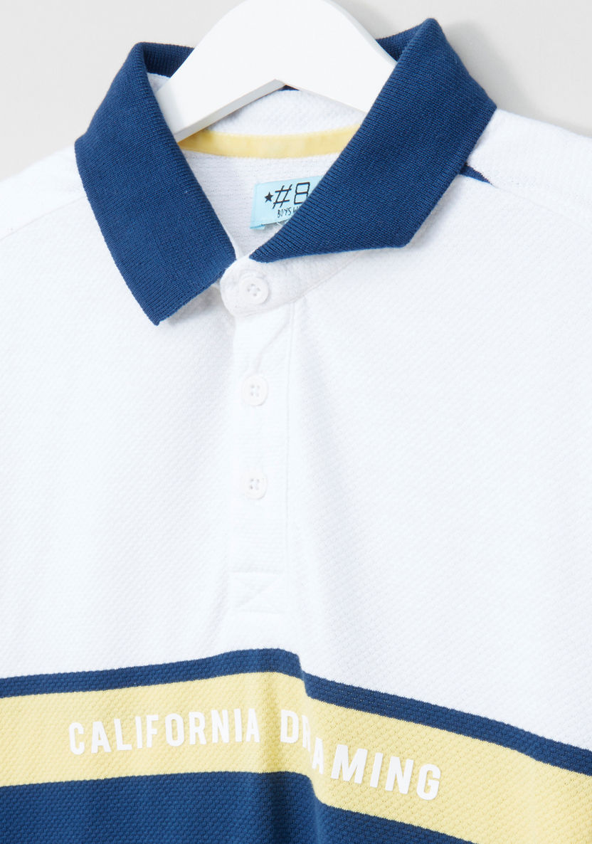 Posh Polo Neck Short Sleeves T-shirt-T Shirts-image-1