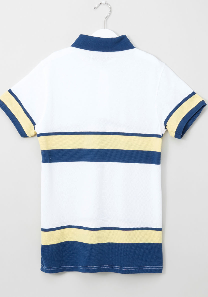 Posh Polo Neck Short Sleeves T-shirt-T Shirts-image-2