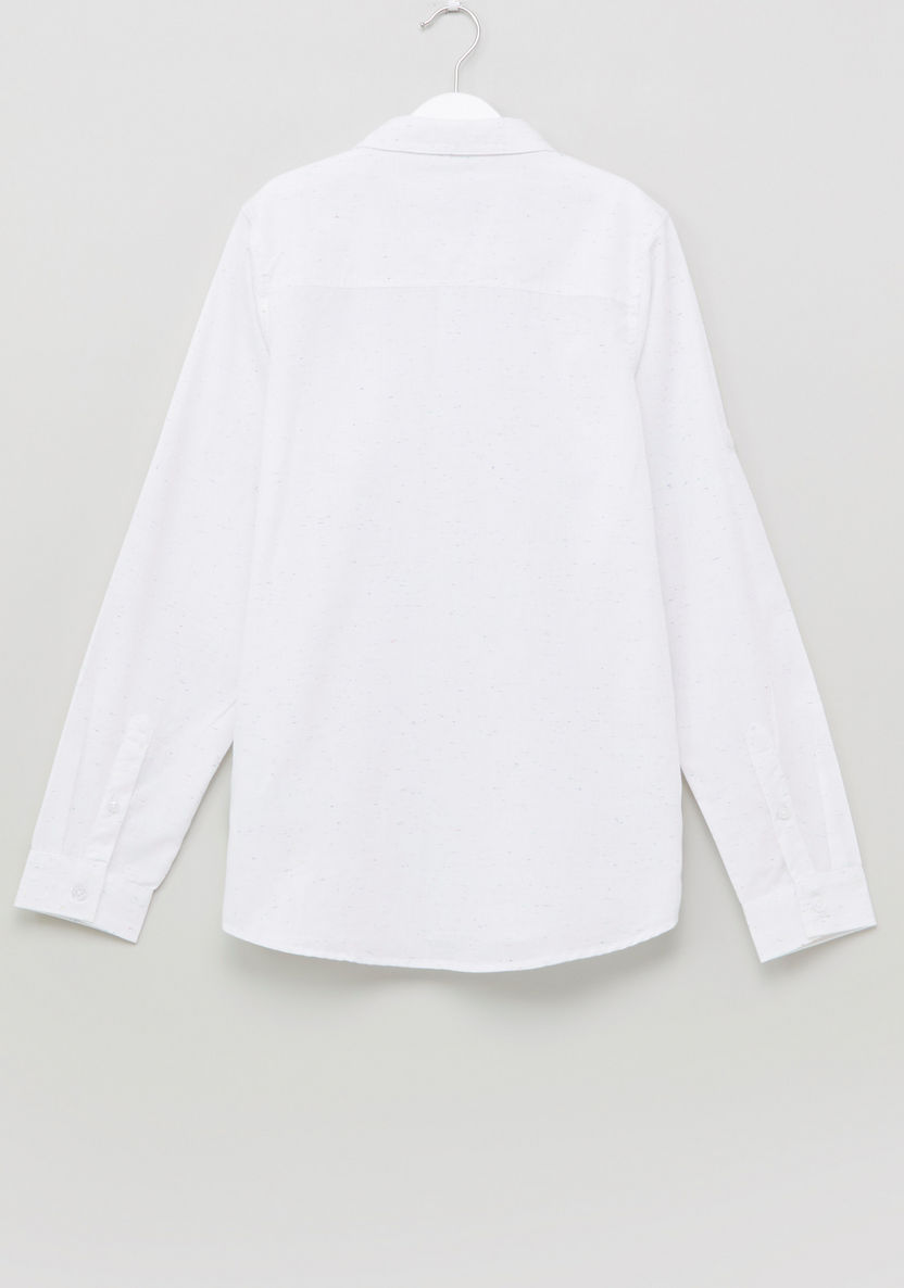 Posh Printed Long Sleeves Shirt-Shirts-image-1