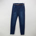 Posh Clothing Flat-Front Denim Pants with Belt-Jeans-thumbnail-0