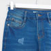 Posh Distressed Shorts with Pocket Detail-Shorts-thumbnail-1