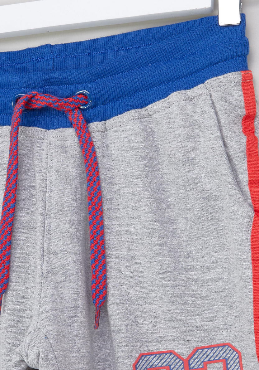 Posh Full Length Jog Pants with Drawstring and Pocket Detail-Joggers-image-1