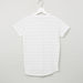 Lee Cooper Striped Printed T-shirt with Short Sleeves-T Shirts-thumbnail-2