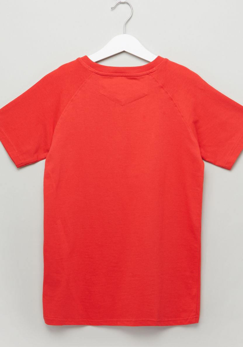 Lee Cooper Henley Neck Short Sleeves T-shirt-T Shirts-image-2