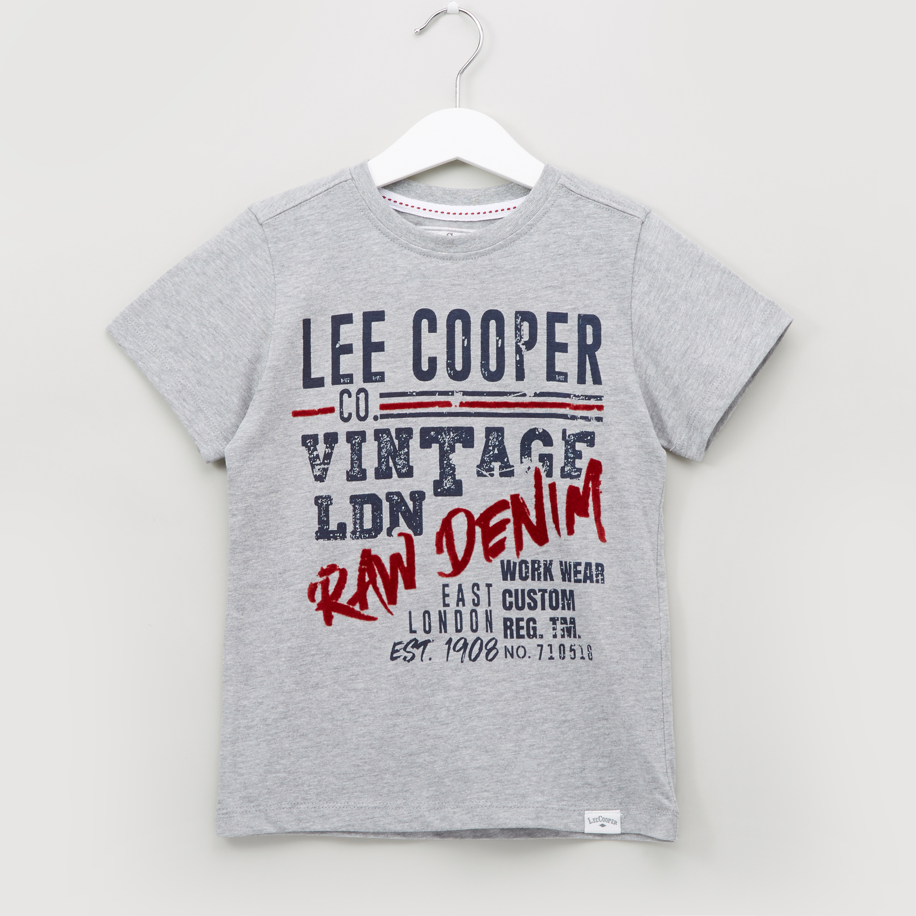 Lee Cooper Graphic Printed Round Neck 