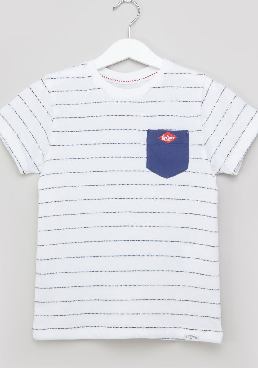 Lee Cooper Striped T-shirt-T Shirts-image-0