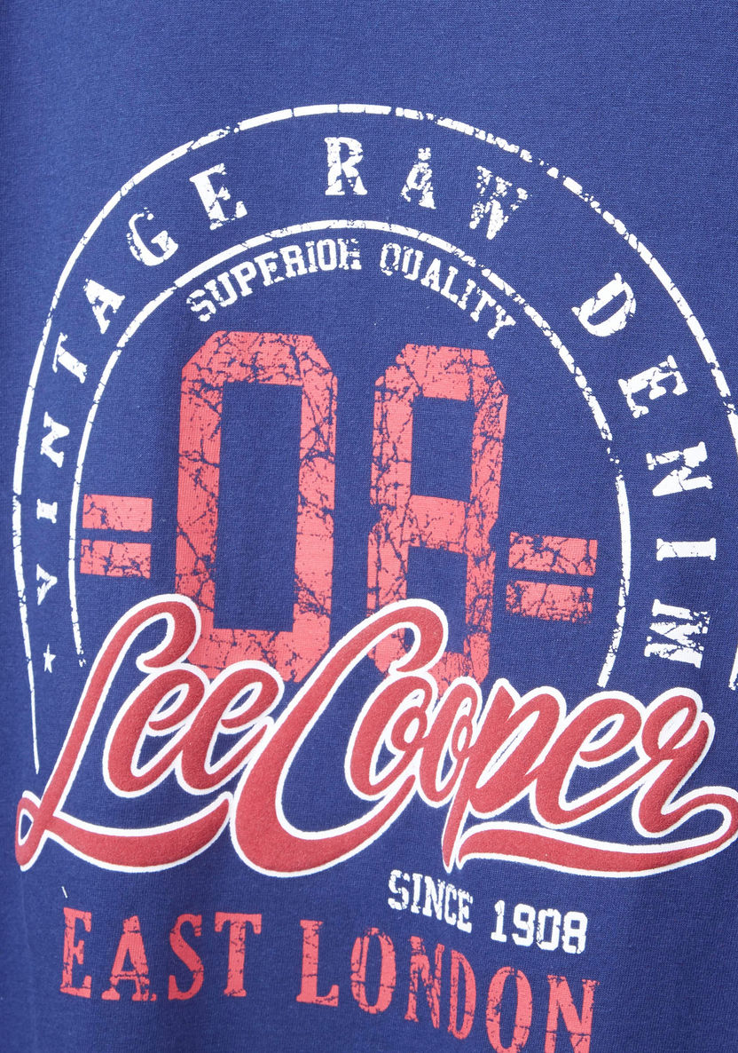 Lee Cooper Graphic Printed Short Sleeves T-shirt-T Shirts-image-1