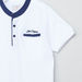 Lee Cooper Logo Detail Henley Neck T-shirt-T Shirts-thumbnail-1