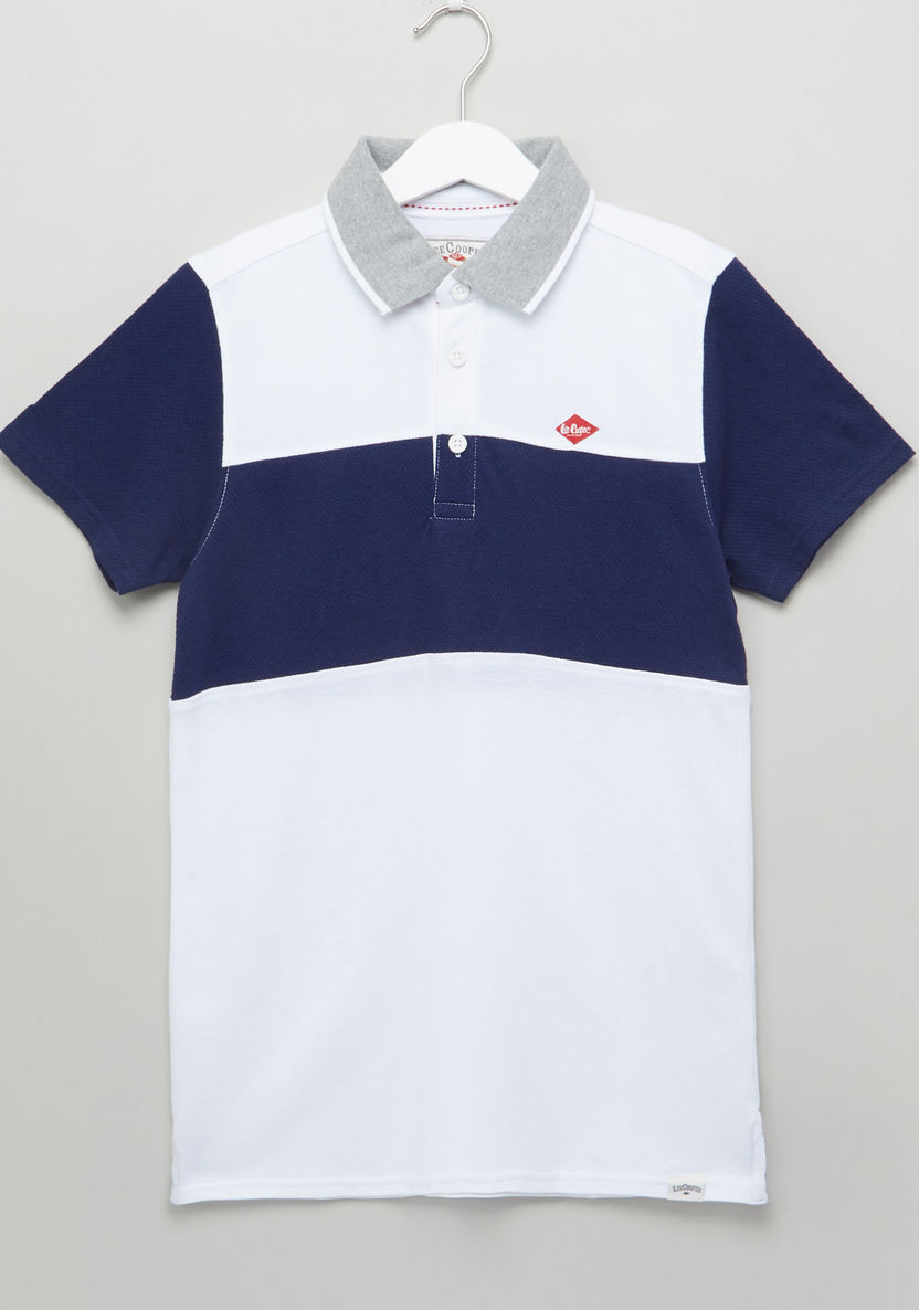 Lee Cooper Polo Neck T-shirt-T Shirts-image-0
