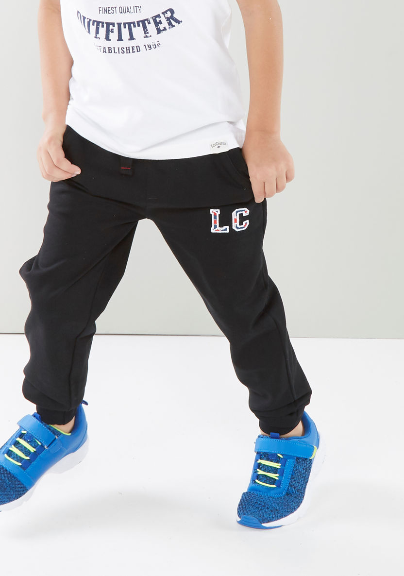 Lee Cooper Joggers with Elasticated Drawstring Waistband-Joggers-image-1