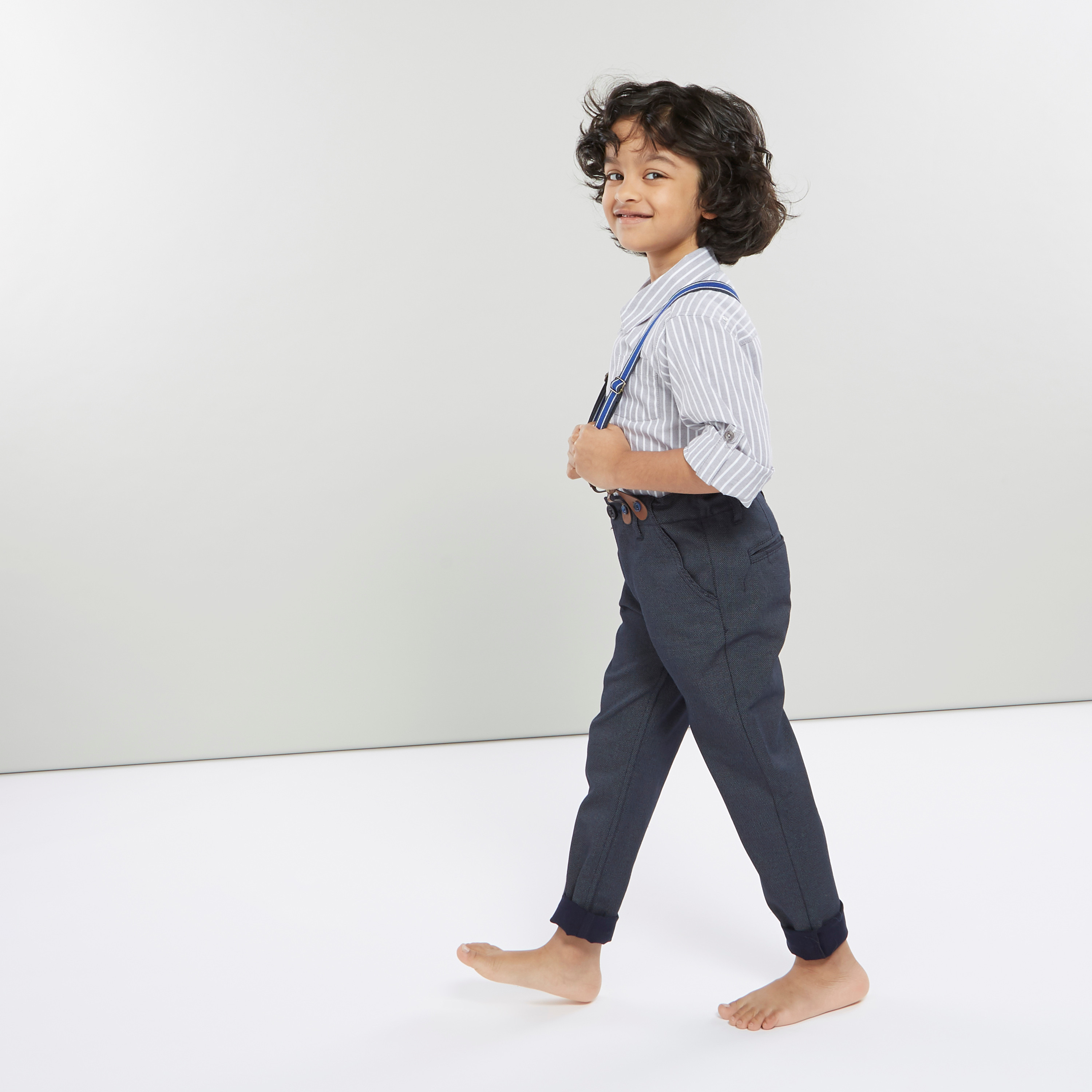 Lee Cooper Pocket Detail Pants with Belt Loops-boys-clothing-bottoms-trousers-image-3