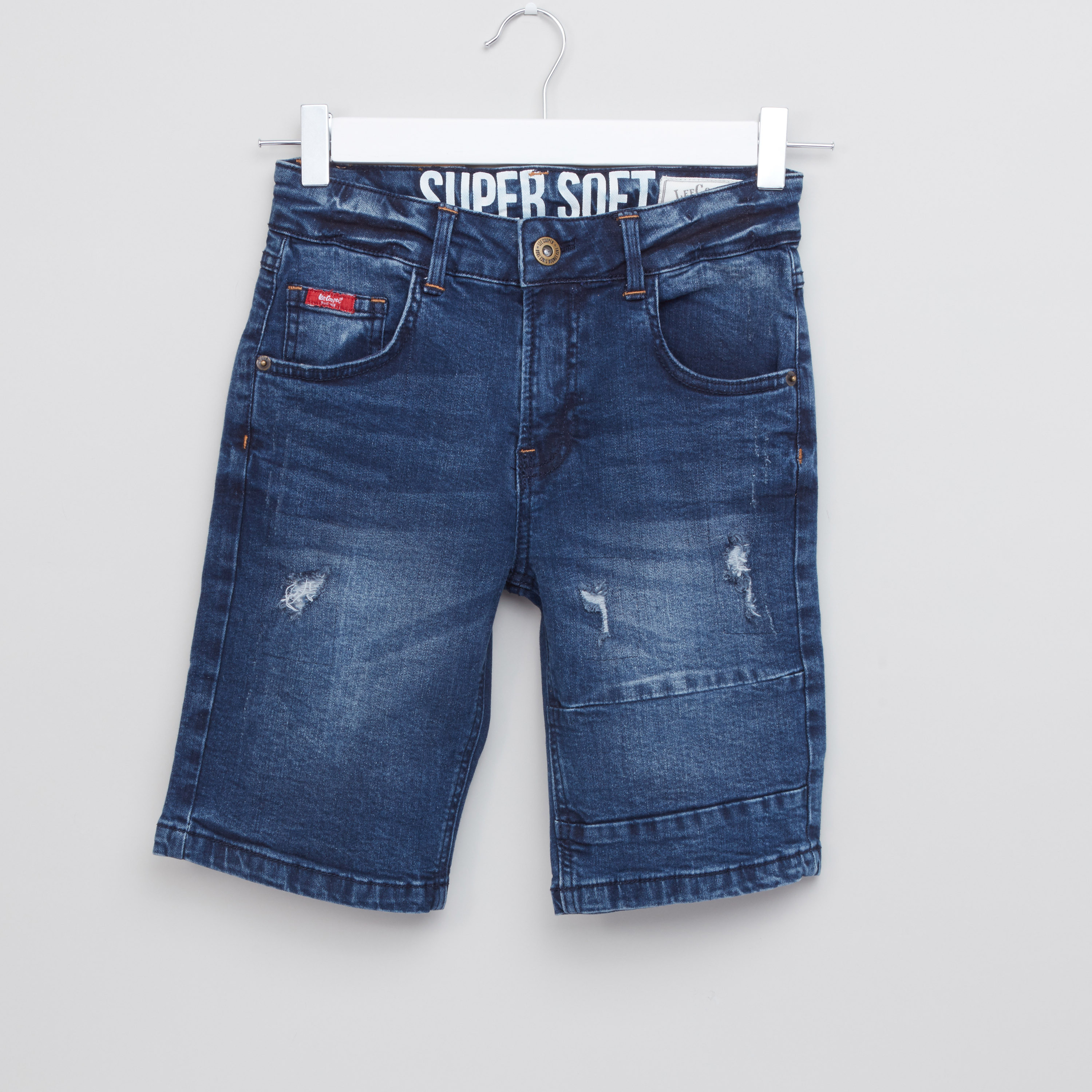 Lee cooper denim shorts best sale