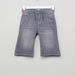 Lee Cooper Denim Shorts with Drawstring-Shorts-thumbnail-0