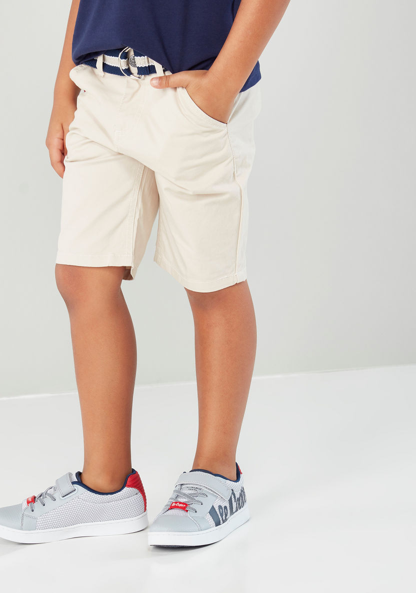 Lee Cooper Woven Shorts with Insert Pockets-Shorts-image-1