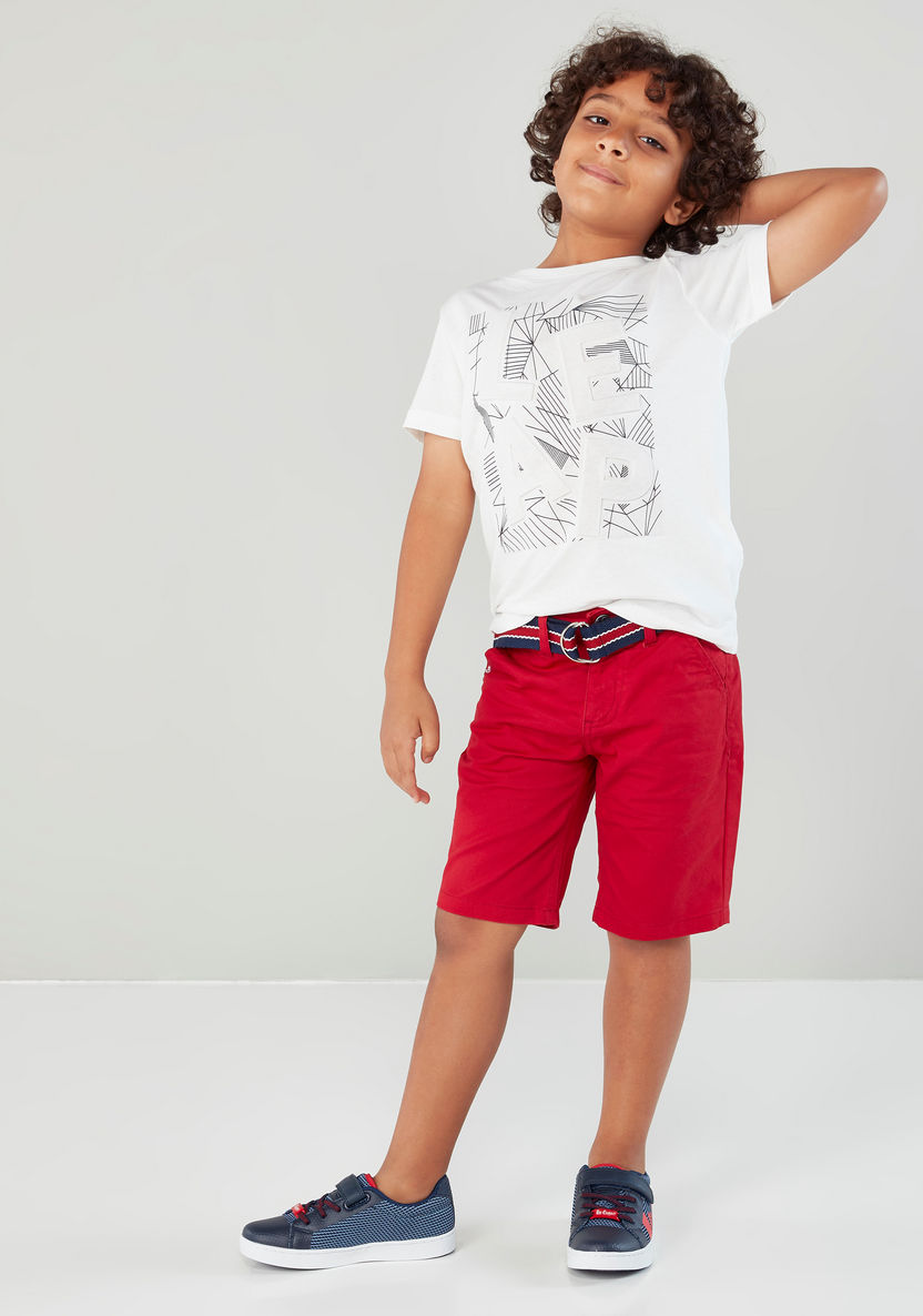 Lee Cooper Woven Shorts with Insert Pockets-Shorts-image-3