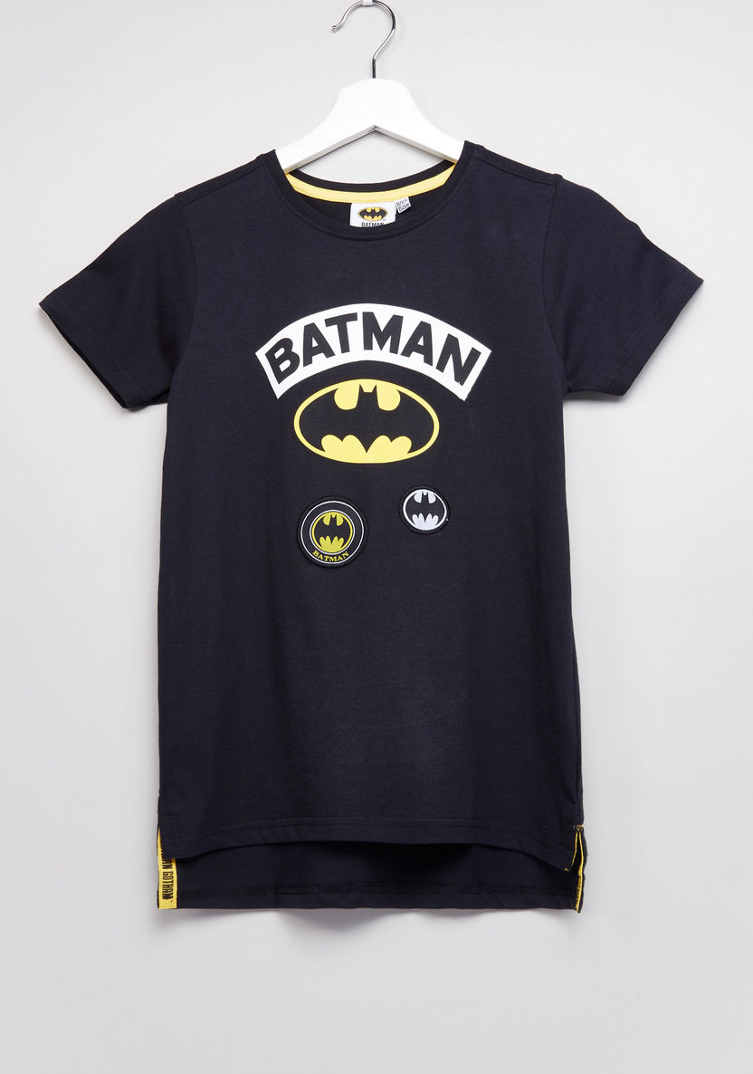 Batman Printed Short Sleeves T-shirt-T Shirts-image-0
