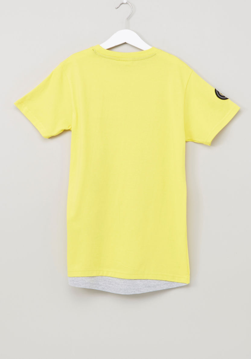 Batman Printed Round Neck Short Sleeves T-shirt-T Shirts-image-2