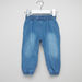 Juniors Denim Pants with Bow Detail-Jeans-thumbnail-0