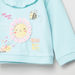 Juniors Printed Frill Detail Sweatshirt-Blouses-thumbnail-1