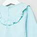 Juniors Printed Frill Detail Sweatshirt-Blouses-thumbnail-3