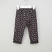 Juniors Dot Printed Pants with Elasticised Waistband-Pants-thumbnail-2