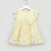 Juniors A-line Lace Dress with Tie-Up-Dresses%2C Gowns and Frocks-thumbnail-0