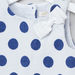 Juniors Polka Dot Printed Sleeveless Blouse with Pocket Detail Skirt-Clothes Sets-thumbnail-2