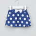 Juniors Polka Dot Printed Sleeveless Blouse with Pocket Detail Skirt-Clothes Sets-thumbnail-4