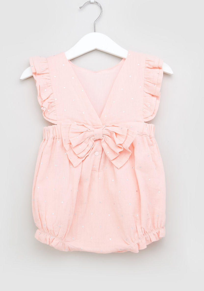 Juniors Ruffle Detail Romper with Cap-Rompers%2C Dungarees and Jumpsuits-image-4