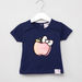 Sanrio Graphic Printed Round Neck T-shirt with Short Sleeves-T Shirts-thumbnail-0