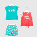 Sanrio Graphic Printed 2-Piece T-shirts and Short Set-Clothes Sets-thumbnail-0