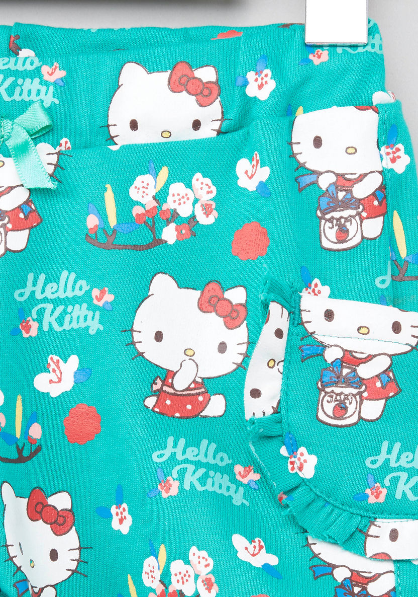 Sanrio Graphic Printed 2-Piece T-shirts and Short Set-Clothes Sets-image-5