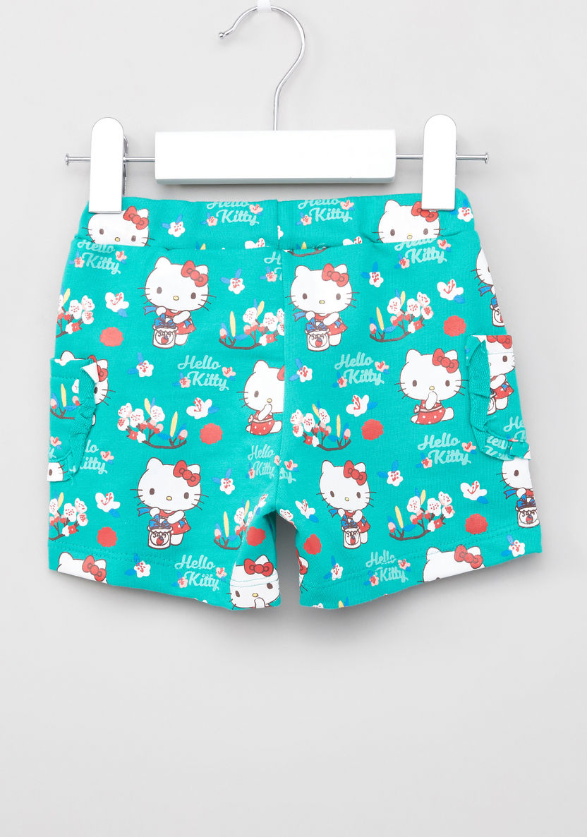 Sanrio Graphic Printed 2-Piece T-shirts and Short Set-Clothes Sets-image-6