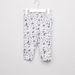 Mickey and Minnie Mouse Printed Pants with Elasticated Waistband-Pants-thumbnail-0