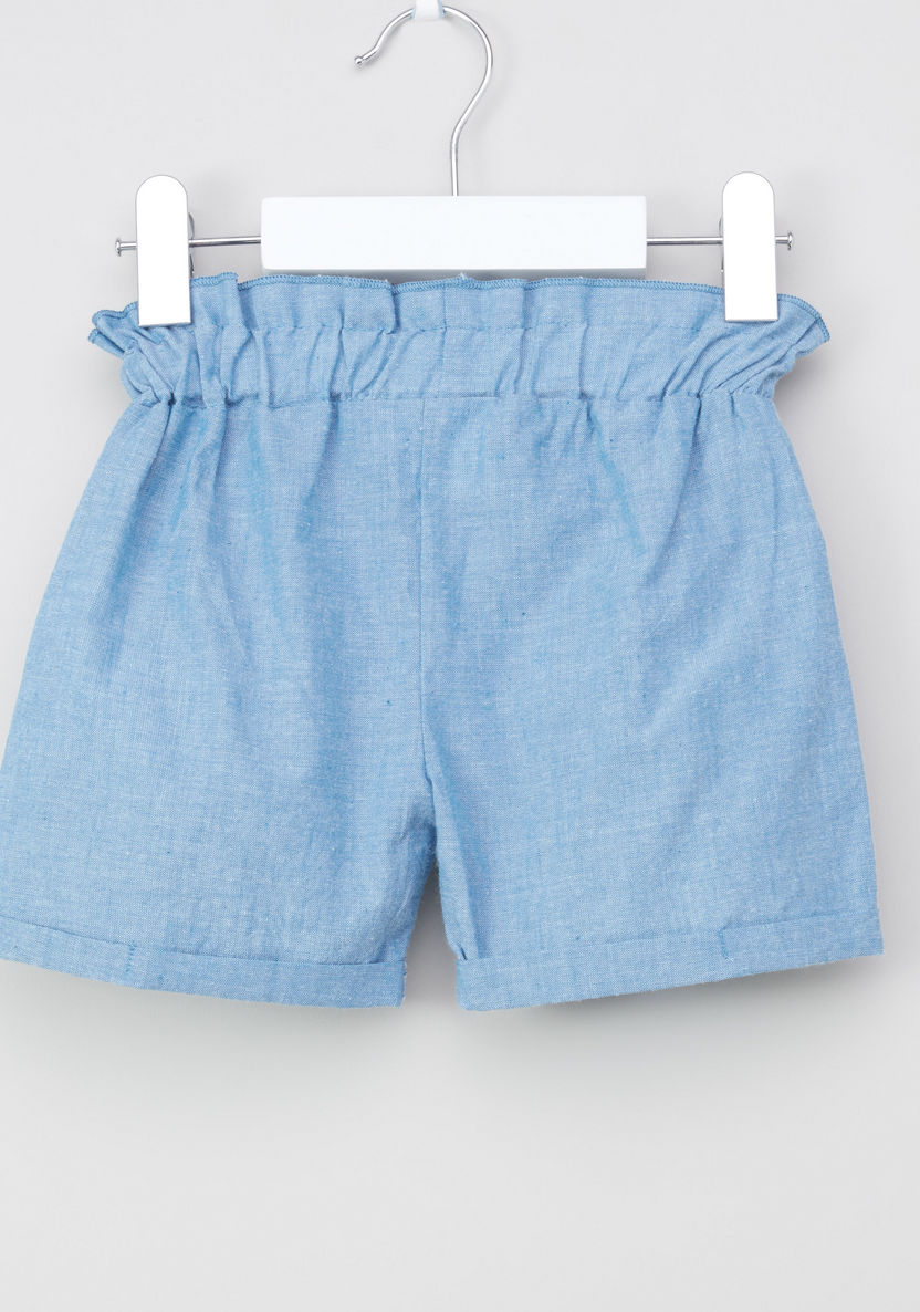 Dumbo Printed Shorts with Elasticised Waistband-Shorts-image-2
