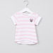 Minnie Mouse Printed T-shirt with Pocket Detail Dungarees-Clothes Sets-thumbnail-3