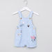 Minnie Mouse Printed T-shirt with Pocket Detail Dungarees-Clothes Sets-thumbnail-4