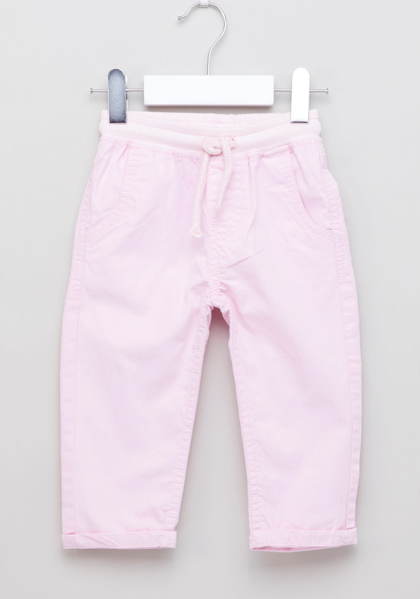 Juniors Pocket Detail Denim Pants-Jeans-image-0