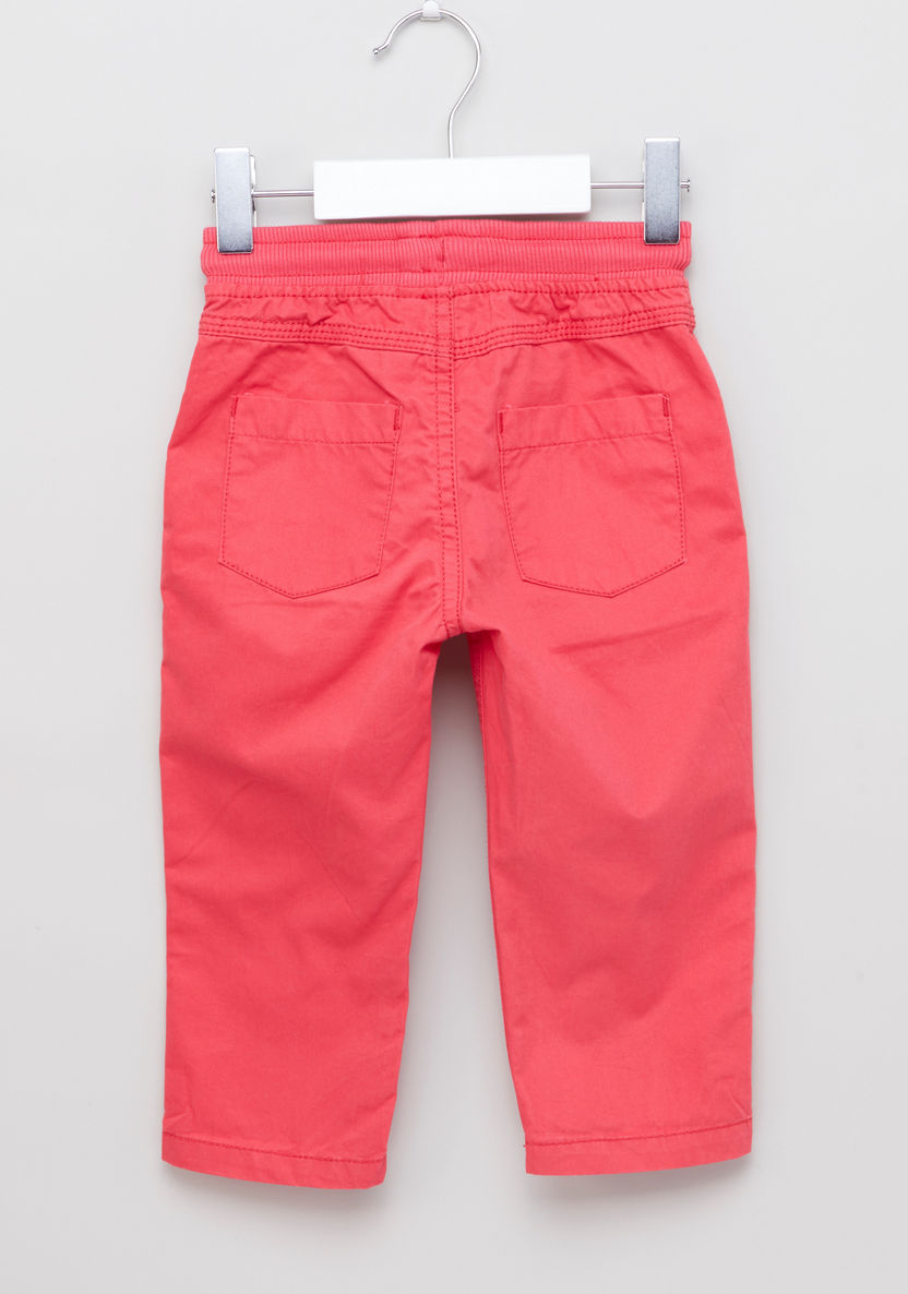 Juniors Pocket Detail Denim Pants-Jeans-image-2