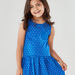 Juniors Polka-Dot Printed A-line Dress with Pocket Detail-Dresses%2C Gowns and Frocks-thumbnail-3
