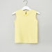 Juniors Solid Sleeveless Cotton T-shirt with Round Neck - Set of 2-T Shirts-thumbnail-3