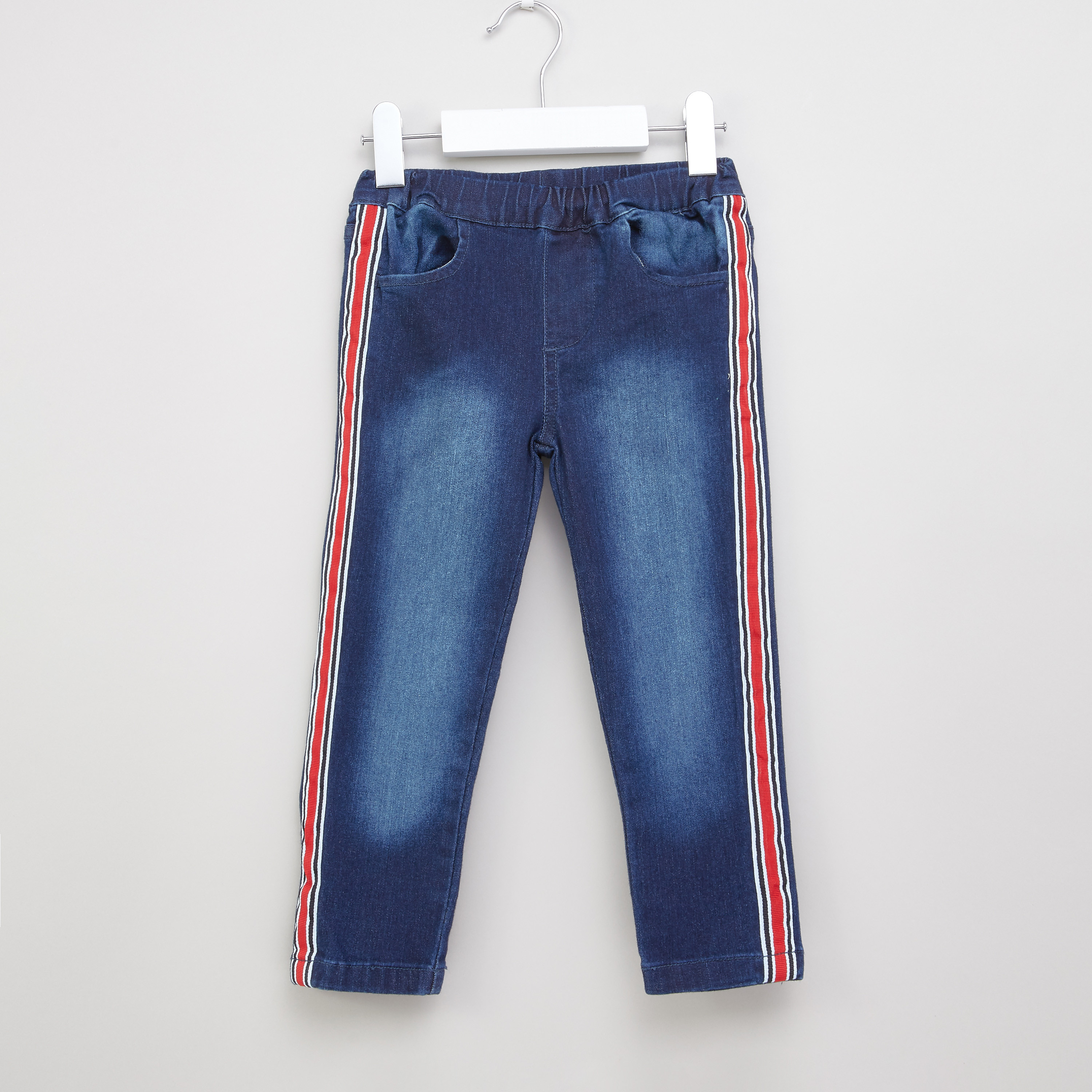 Side tape clearance jeans for girls