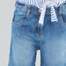 Juniors Denim Shorts with Pocket Detail-Shorts-thumbnail-2