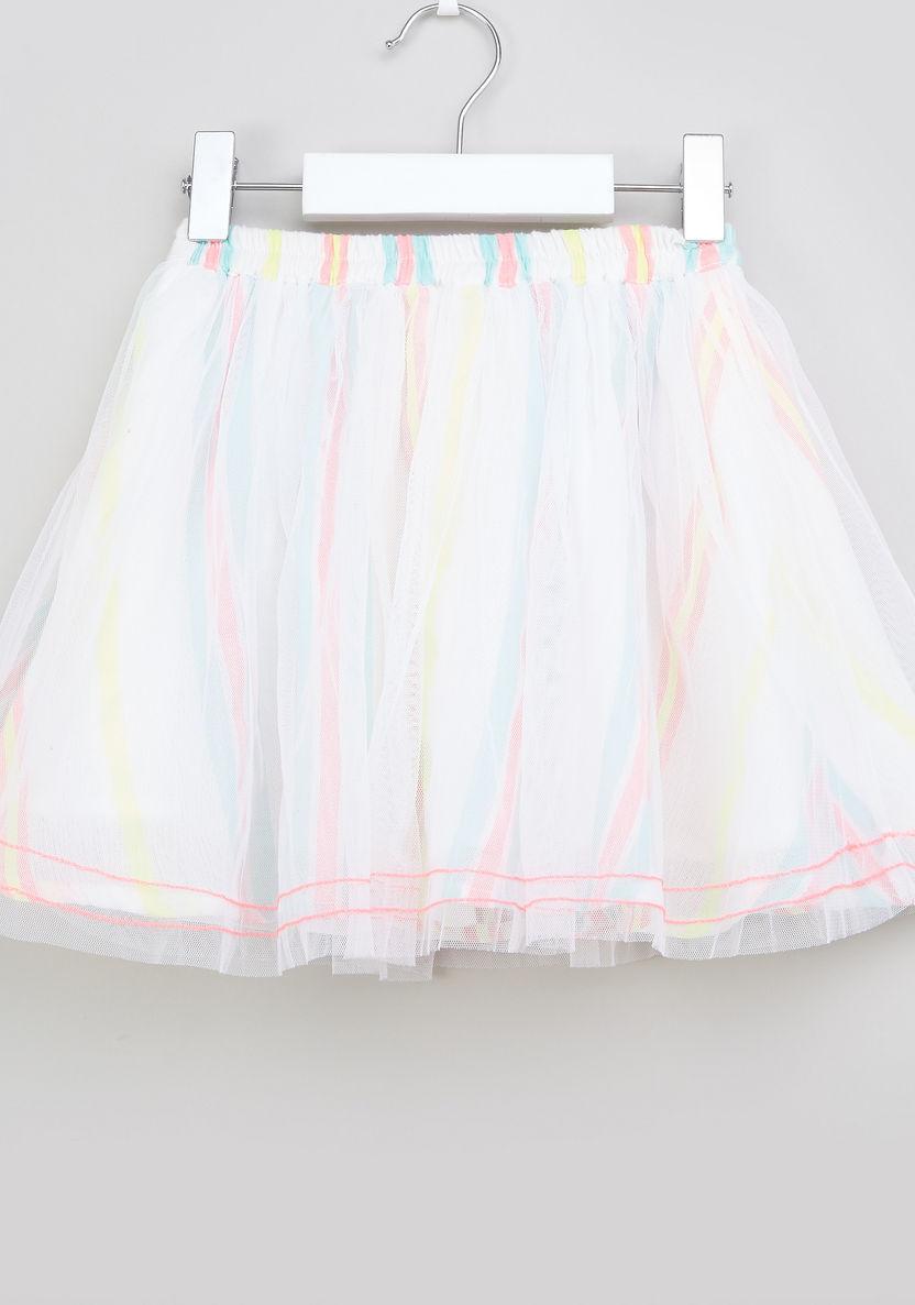 Juniors Striped Skirt-Skirts-image-2