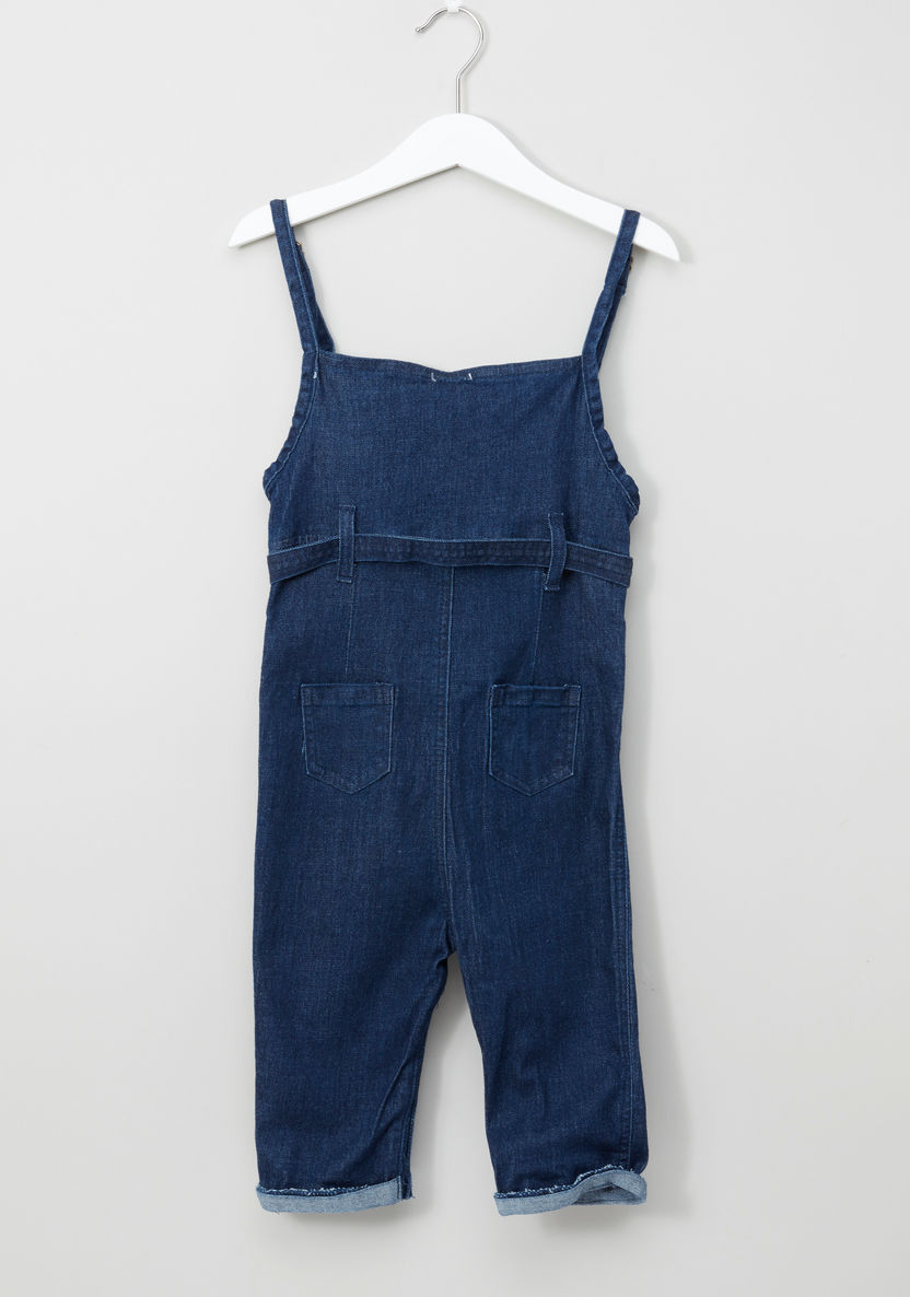 Juniors Pocket Detail Dungarees-Rompers%2C Dungarees and Jumpsuits-image-2